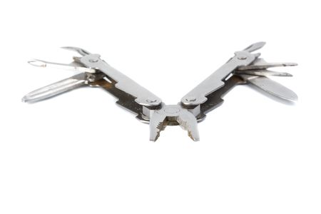 multi tool metal plier with a lor of usages availableの写真素材