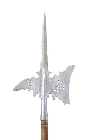 the halberd was a terrible weapon used in the middle ages and the renaissance by the soldiersの写真素材