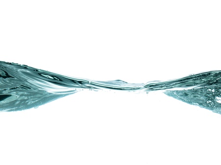 conceptual splashing water or beverage, ocean or a riverの写真素材
