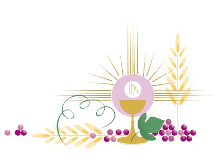 Christian religious symbolsのイラスト素材