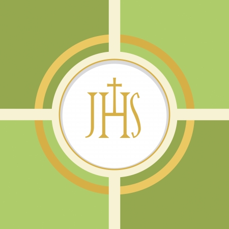Christian symbol of the Eucharistのイラスト素材