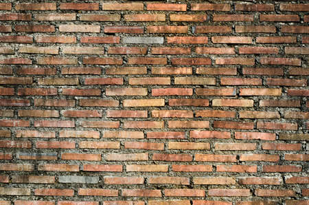 Very old brick wall, East of Thailand の写真素材