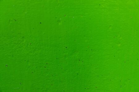Green paint wall for backgroundの写真素材