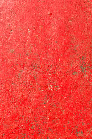 Old red wall for backgroundの写真素材