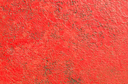 Red old wall for backgroundの写真素材