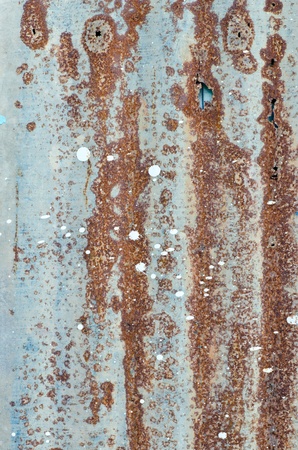 Damage rusty zinc plate for background useの写真素材
