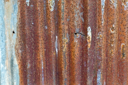 Damage rusty zinc plate for background userの写真素材