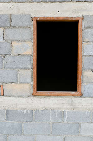 New window frame for backgroundの写真素材