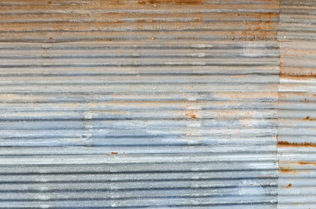 Old rough zinc wall for backgroundの写真素材