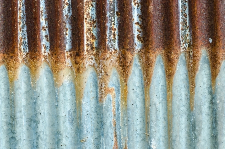  Rusty old zinc plate for background useの写真素材