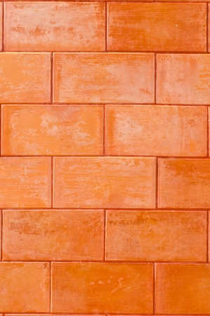 Brown brick wallの写真素材