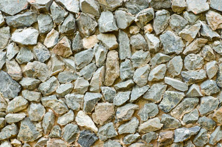 Rough stone wallの写真素材