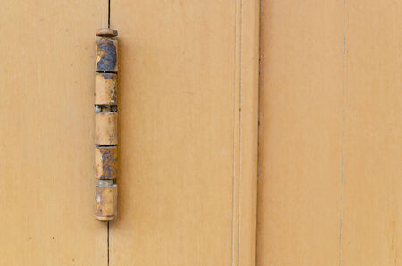 Damage rusty hingeの写真素材