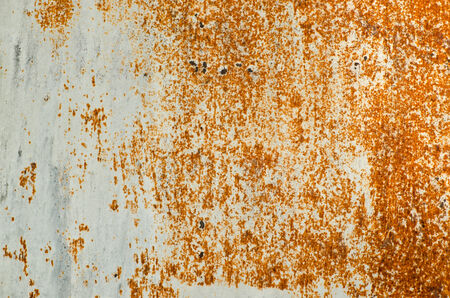 Rusty steel signの写真素材