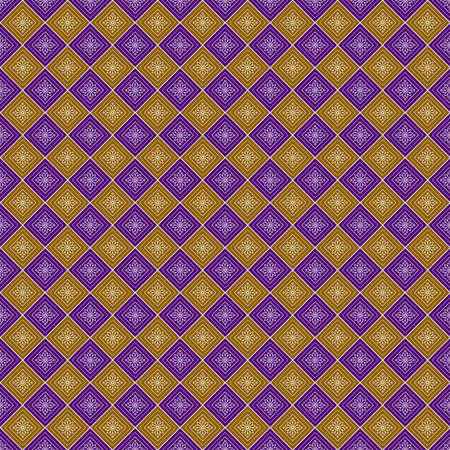 Vector Seamless Pattern with  some geometry shapes, abstract shapesのイラスト素材