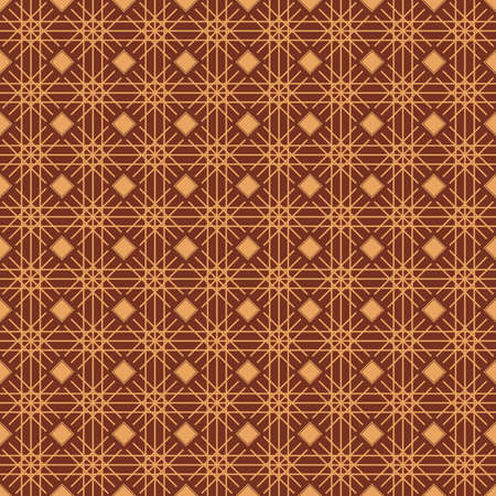 Vector Seamless Pattern with  some geometry shapes, abstract shapesのイラスト素材