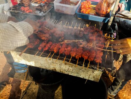 grilled Chicken deliciousの写真素材