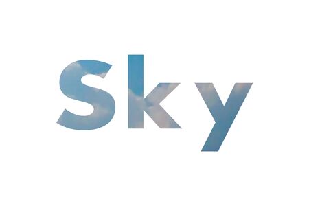 skyの写真素材
