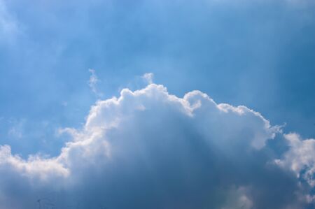 sky with clouds backgroundの写真素材