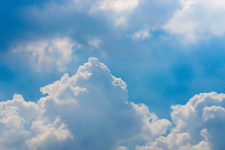 sky with clouds backgroundの写真素材
