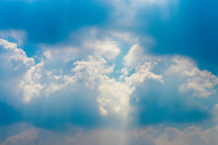 sky with clouds backgroundの写真素材