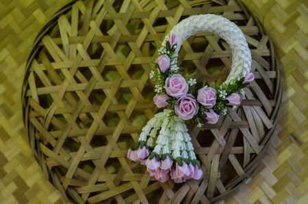 Flowers made from paperの写真素材