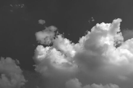 sky with clouds backgroundの写真素材