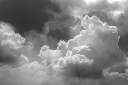 sky with clouds backgroundの写真素材