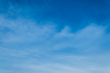 blue sky with clouds backgroundの写真素材