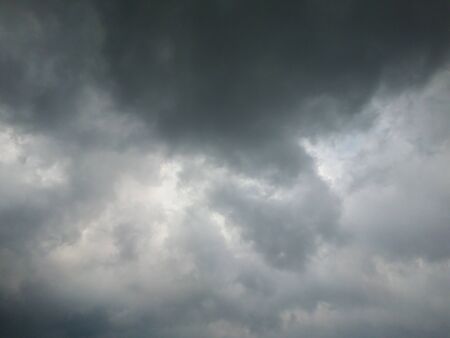 Dark rain clouds coming background