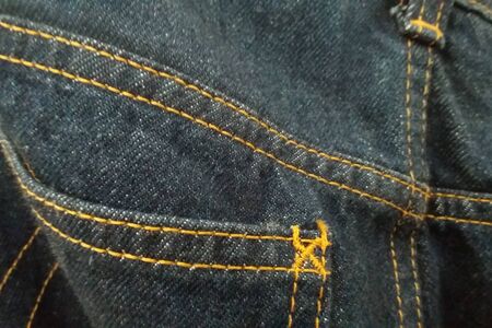 Denim jeans fabric texture background for designの写真素材