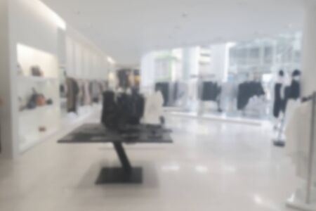 blurred photo, Blurry image,People shopping in Community Mall or Department Store, backgroundの写真素材