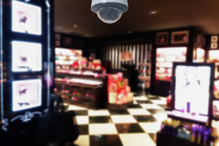 blurred photo, Blurry image,People shopping in Community Mall or Department Store, backgroundの写真素材