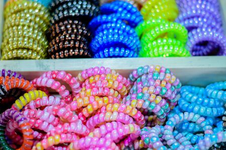 blurred photo, Blurry image,Spiral elastic rubber,backgroundの写真素材
