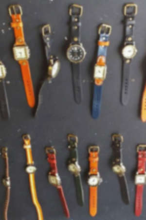 blurred photo, Blurry image,Retro clock,backgroundの写真素材