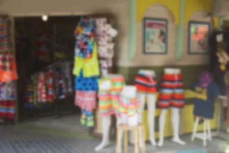 blurred photo, Blurry image,Beach clothes,backgroundの写真素材
