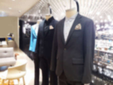 blurred photo, Blurry image,People shopping in  Department Store, background