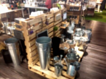 blurred photo, Blurry image,Gift shop,backgroundの写真素材