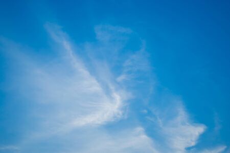 Clouds floating in the sky, Natural backgroundの写真素材