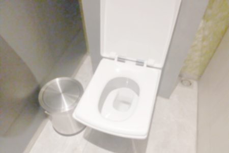 blurred photo, Blurry image, Clean toilet, backgroundの写真素材