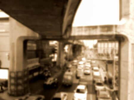 blurred photo, Blurry image, 
Traffic in the capital, backgroundの写真素材