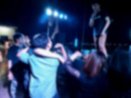 blurred photo, Blurry image, Night Party Concert, backgroundの写真素材