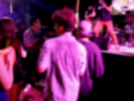 blurred photo, Blurry image, Night Party Concert, backgroundの写真素材