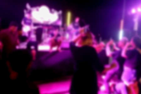 blurred photo, Blurry image, Night Party Concert, backgroundの写真素材