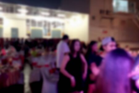 blurred photo, Blurry image, Night Party Concert, backgroundの写真素材
