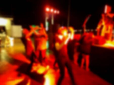blurred photo, Blurry image, Night Party Concert, backgroundの写真素材