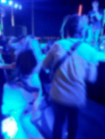 blurred photo, Blurry image, Night Party Concert, backgroundの写真素材