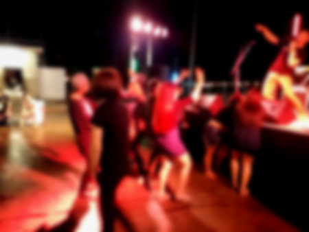 blurred photo, Blurry image, Night Party Concert, backgroundの写真素材