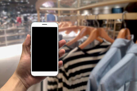 blurred photo, Blurry image, People shopping in Community Mall or Department Store,  background