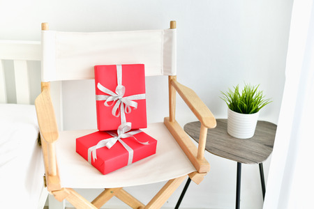 New Year's Day items arranged and copy space.の写真素材